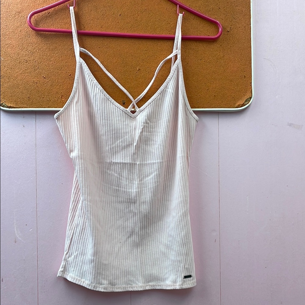 Hollister woman’s v neck tank top. Size M.
